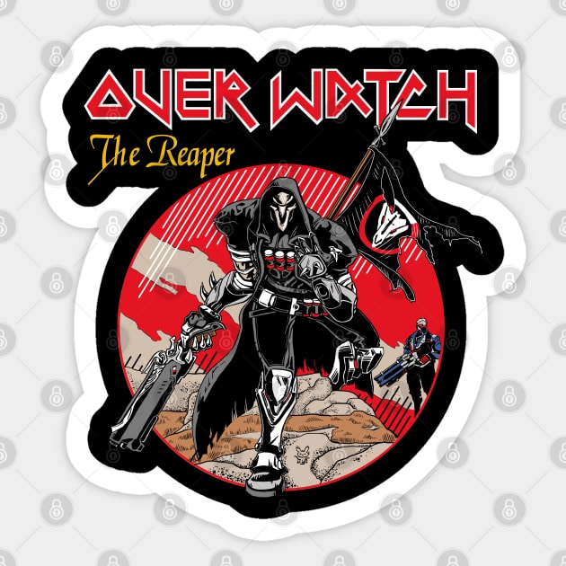 The Reaper Sticker by Dicky